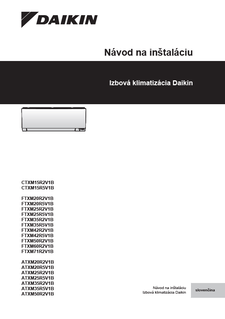 CTXM-R,FTXM-R,ATXM-R_3PSK482320-11R_Installation manual_Slovakian download